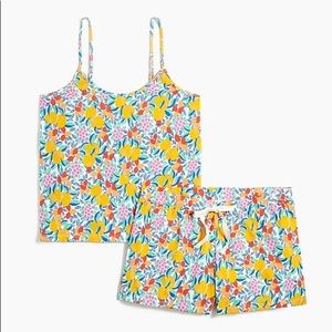 J. Crew Fruit Print PJ Set